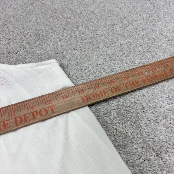 Alya Blouse Women’s Ivory Pink Sleeveless Size Medium - Picture 3 of 11